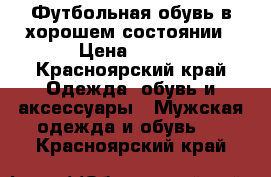 Футбольная обувь в хорошем состоянии › Цена ­ 500 - Красноярский край Одежда, обувь и аксессуары » Мужская одежда и обувь   . Красноярский край